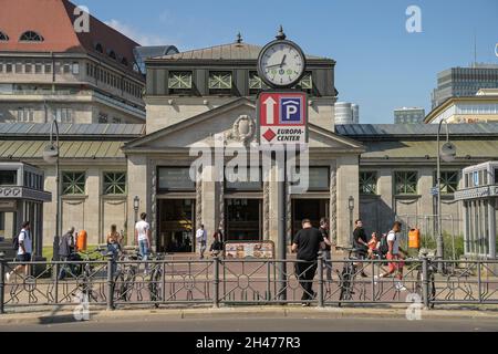 Bahnhof, Wittenbergplatz, Schöneberg, Berlin, Allemagne Banque D'Images