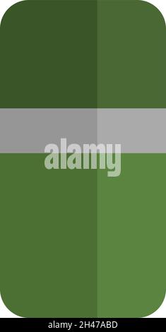 Camping thermos, illustration, vecteur, sur fond blanc. Illustration de Vecteur