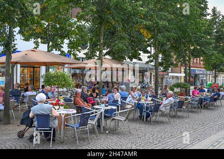 Salon EisMosena, Holzminden, Niedersachsen, Allemagne Banque D'Images