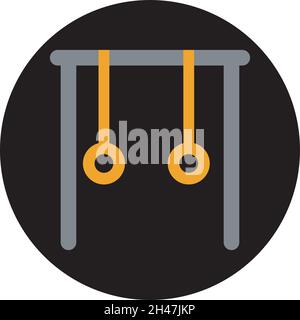 Barre horizontale, illustration, vecteur, sur fond blanc. Illustration de Vecteur