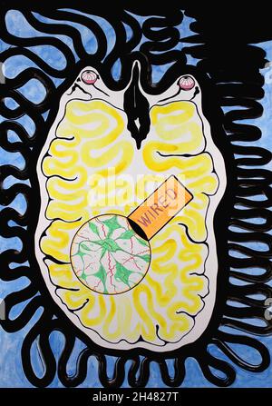 Insomnie Banque D'Images