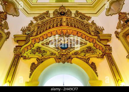 Église Santa Cruz dos Militares, Rio de Janeiro, Brésil Banque D'Images