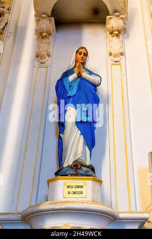 Église Santa Cruz dos Militares, Rio de Janeiro, Brésil Banque D'Images