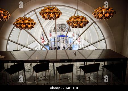 Los Angeles, Californie, États-Unis.29 mars 2019.American Airlines Group Inc. Dîner de première classe dans le salon Flagship de l'aéroport international de Los Angeles (LAX) le vendredi 29 mars 2019 à Los Angeles, en Californie © 2019 Patrick T. Fallon (image de crédit : © Patrick Fallon/ZUMA Press Wire) Banque D'Images