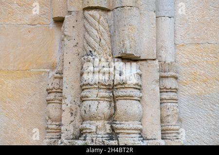 Toutes sortes de ruines de temple en Géorgie Banque D'Images