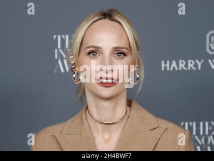 New York, États-Unis.1er novembre 2021.Lauren Santo Domingo arrive sur le tapis rouge au WSJ Magazine 2021 Innovator Awards le lundi 1er novembre 2021 au Museum of Modern Art de New York.Photo de John Angelillo/UPI crédit: UPI/Alay Live News Banque D'Images