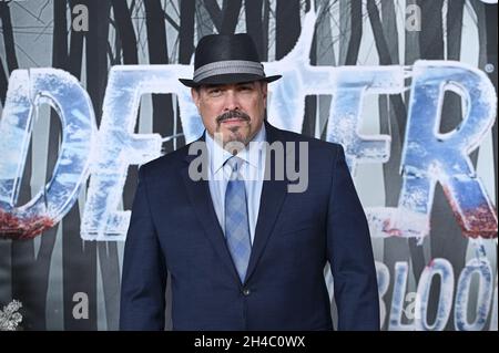 New York, États-Unis.1er novembre 2021.David Zayas assiste à la première mondiale de la série « Dexter: New Blood » à Alice Tully Hall, Lincoln Center, New York, NY, le 1er novembre,2021. (Photo par Anthony Behar/Sipa USA) crédit: SIPA USA/Alay Live News Banque D'Images