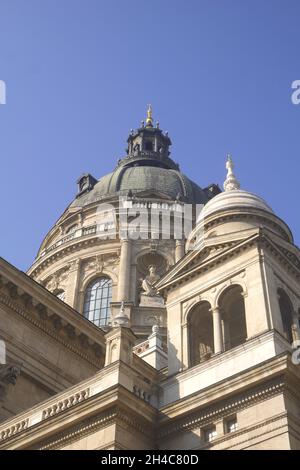 Basilique Saint-Étienne, conçue par Jozsef Hild, Budapest, Hongrie Banque D'Images