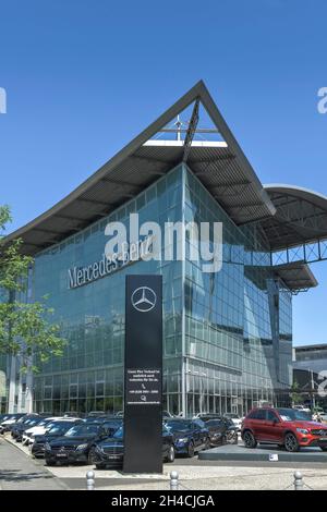 Mercedes-Welt, Salzufer, Charlottenburg, Berlin, Allemagne Banque D'Images