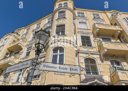 Altbau, Viktoria-Luise-Platz, Schöneberg, Berlin, Allemagne Banque D'Images