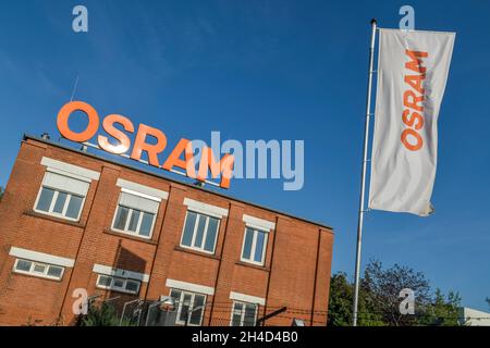 Osram Werk, Nonnendammallee, Siemensstadt, Spandau, Berlin, Deutschland Banque D'Images