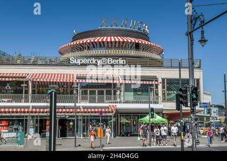 Cafe Kranzler, Neues Kranzlereck, Kurfuerstendamm, Charlottenburg, Berlin Deutschland Banque D'Images