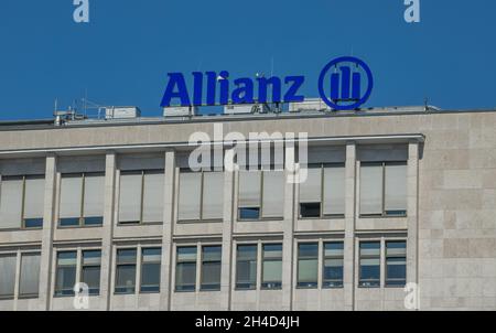 Allianz Versicherung, Metropole Haus, Joachimstaler Straße, Charlottenburg, Berlin Banque D'Images
