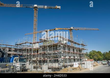 Wohnungsbau, Maximilians quartier, Helene-Jacobs-Straße, Forckenbeckstraße, Schmargendorf, Wilmersdorf, Berlin, Allemagne Banque D'Images