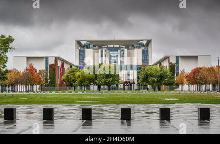 Bundeskanzleramt, Tiergarten, Mitte, Berlin, Deutschland Banque D'Images