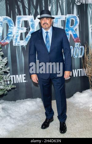 New York, États-Unis.1er novembre 2021.David Zayas assiste à la première mondiale de la série « Dexter: New Blood » à Alice Tully Hall, Lincoln Center à New York.(Photo par Ron Adar/SOPA Images/Sipa USA) crédit: SIPA USA/Alay Live News Banque D'Images