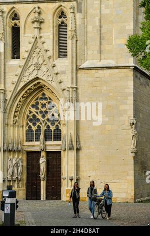 Liebfrauen-Überwasserkirche Überwasserkirchplatz, Münster, Nordrhein-Westfalen, Deutschland Banque D'Images