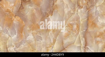 Fond de marbre jaune, carreaux de marbre naturel pour mur et sol en céramique, céramique de granit brillant italienne de première qualité Emperador Banque D'Images