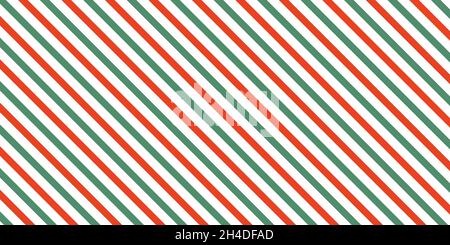 Motif de ligne abstrait sur le fond couleurs de noël Illustration de Vecteur