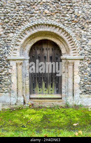 Détails extérieurs de l'église St Mary et St Pierre à Kelsale, Suffolk Banque D'Images