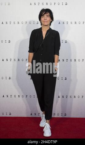 Sharleen Spiteri assiste à la première britannique d'ANTHROPOÏDE au BFI Southbank, Londres.Mardi 30 août 2016.Crédit photo devrait se lire: Isabel Infantes / EMPICS Entertainment. Banque D'Images