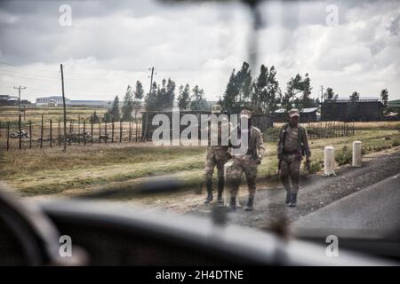 Guerre à Amhara, Tigray, Éthiopie, Afrique Banque D'Images