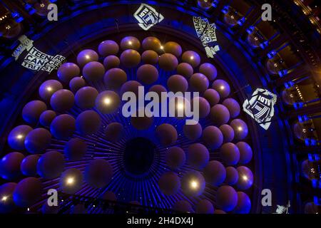 Le Royal Albert Hall Arena, Londres, à l'occasion du 17e anniversaire de la série de concerts annuels Teenage cancer Trust. Banque D'Images