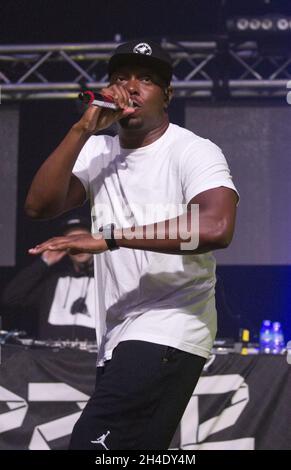 Dizzee Rascal qui se produit pendant notre spectacle est FSTVL, un festival de musique de danse électronique qui a lieu sa cinquième année à Upminster, dans l'est de Londres.Photo datée du 28 mai 2017.Crédit photo devrait se lire: Isabel Infantes / EMPICS Entertainment. Banque D'Images