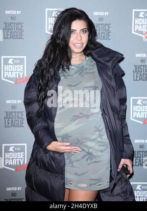 Cara de la Hoyde participant au KISS House Party Live au SSE Wembley Arena, Londres.Photo datée du jeudi 26 octobre 2017.Crédit photo devrait se lire: Isabel Infantes / EMPICS Entertainment Banque D'Images