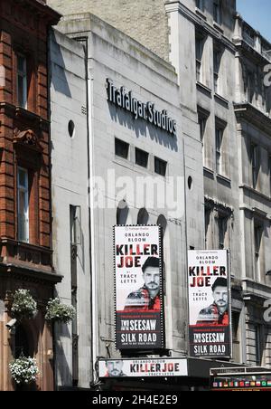 Vue générale de Trafalgar Studios montrant Killer Joe à Londres.Photo datée du lundi 6 août 2018. Banque D'Images