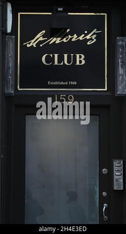 Une vue générale du club St Moritz sur Wardour Street à Soho, Londres, que Meghan Markle a recommandé pour une soirée amusante sur son blog aujourd'hui défunte le TIG intitulé « Insiders Guide to London ».Photo datée du mercredi 30 janvier 2019.Crédit photo devrait se lire: Isabel Infantes / EMPICS Entertainment. Banque D'Images