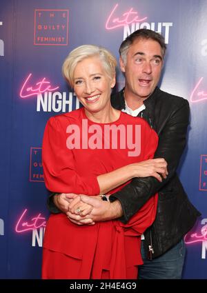 Dame Emma Thompson et son mari Greg Wise assistent à la projection DU Gala DE FIN DE NUIT à Picture House Central, Londres.Photo datée du lundi 20 mai 2019.Crédit photo devrait se lire: Isabel Infantes / EMPICS Entertainment. Banque D'Images