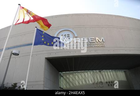 Madrid, Espagne.2 mars 2021.Une vue générale de l'ASEM, Agencia de Seguridad y Emergencias de Madrid en Espagne.Crédit : Isabel Infantes/EMPICS/Alamy News en direct Banque D'Images