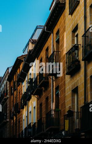 Calle Cava Baja à Marid, Espagne Banque D'Images
