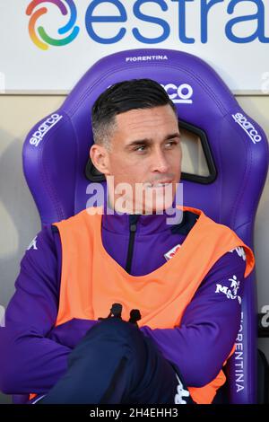 Florence, Italie.31 octobre 2021.Jose Maria Callejon (Fiorentina) pendant l'ACF Fiorentina vs Spezia Calcio, football italien série A match à Florence, Italie, octobre 31 2021 crédit: Independent photo Agency/Alay Live News Banque D'Images