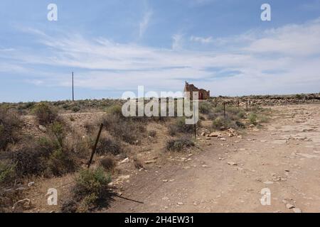 Deux canons l'Arizona était autrefois un arrêt majeur le long de la route 66 en direction de la Californie Banque D'Images