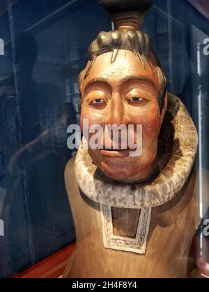 Sculptures au Musée Nuuk au Groenland Banque D'Images