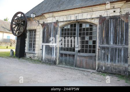 Forges Royales de la Chaussade, Guérigny, Nièvre, France Banque D'Images