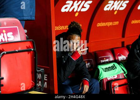 LONDRES, ROYAUME-UNI.2 NOV Sean Clare de Charlton Athletic lors du match Sky Bet League 1 entre Charlton Athletic et Rotherham United à The Valley, Londres, le mardi 2 novembre 2021.(Credit: Tom West | MI News) Credit: MI News & Sport /Alay Live News Banque D'Images