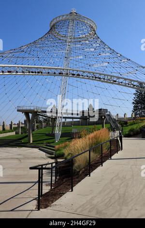 Le Pavillon à Riverfront Park.Spokane.Washington.USA Banque D'Images