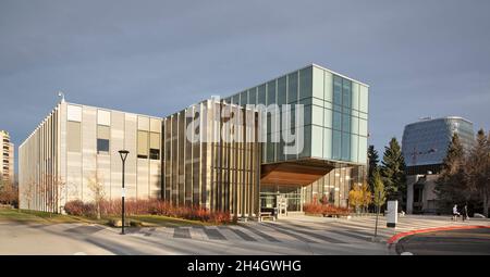 L'Institut Taylor d'enseignement et d'apprentissage s'est construit sur le campus de l'Université de Calgary Banque D'Images