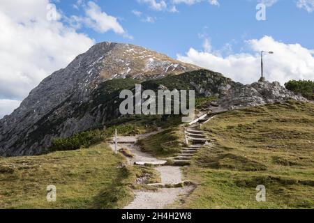 Schneibstein dans les montagnes Hagen, Berchtesgaden, Allemagne Banque D'Images