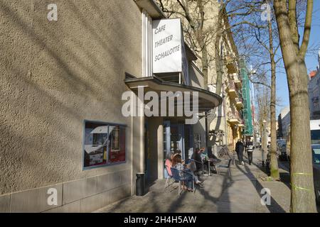 Cafe Theatre Schalotte, Behaimstrasse, Charlottenburg, Berlin, Allemagne Banque D'Images
