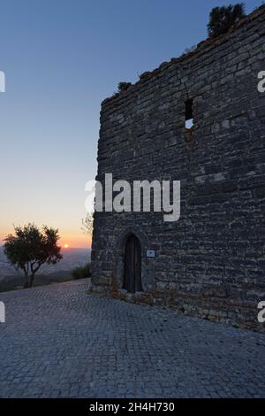 Château d'Ourem, Ourem, quartier Santarem, région Centro, Portugal Banque D'Images