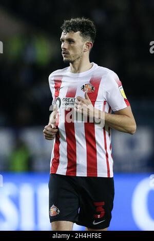 Sheffield, Angleterre, le 2 novembre 2021.Tom Flanagan, de Sunderland, lors du match Sky Bet League 1 à Hillsborough, Sheffield.Crédit photo à lire: Isaac Parkin / Sportimage crédit: Sportimage / Alay Live News Banque D'Images