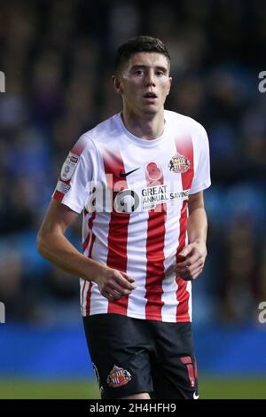 Sheffield, Angleterre, le 2 novembre 2021.Ross Stewart de Sunderland pendant le match de la Sky Bet League 1 à Hillsborough, Sheffield.Crédit photo à lire: Isaac Parkin / Sportimage crédit: Sportimage / Alay Live News Banque D'Images