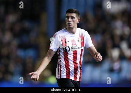 Sheffield, Angleterre, le 2 novembre 2021.Ross Stewart de Sunderland pendant le match de la Sky Bet League 1 à Hillsborough, Sheffield.Crédit photo à lire: Isaac Parkin / Sportimage crédit: Sportimage / Alay Live News Banque D'Images