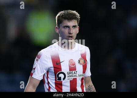 Sheffield, Angleterre, le 2 novembre 2021.Carl Winchester de Sunderland pendant le match de la Sky Bet League 1 à Hillsborough, Sheffield.Crédit photo à lire: Isaac Parkin / Sportimage crédit: Sportimage / Alay Live News Banque D'Images