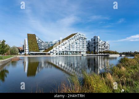 8 Maison à Copenhague, Danemark Banque D'Images