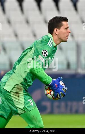 Turin, Piémont, Italie.2 novembre 2021.Turin, Italie-02 novembre 2021 : rencontre du groupe H de l'UEFA Champions League entre Juventus et Zenit Saint-Pétersbourg au stade Allianz le 2 novembre 2021 à Turin, Italie (Credit image: © Stefano Guidi/ZUMA Press Wire) Banque D'Images